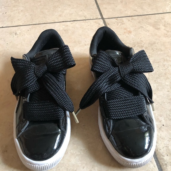 Puma Basket gloss black
